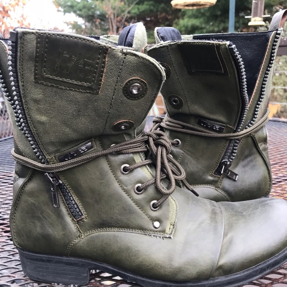 Army Green Boots size 11 main image 5